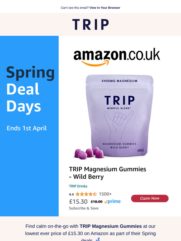 £15.30 Magnesium Gummies | Don't miss out ⏰