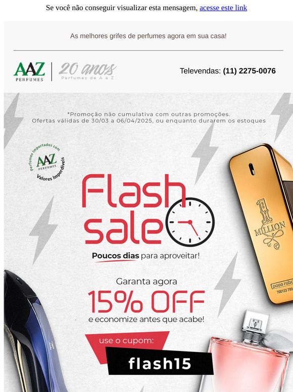 15% de Desconto Por Apenas 48h. ⏳ Aproveite Enquanto Há Tempo!