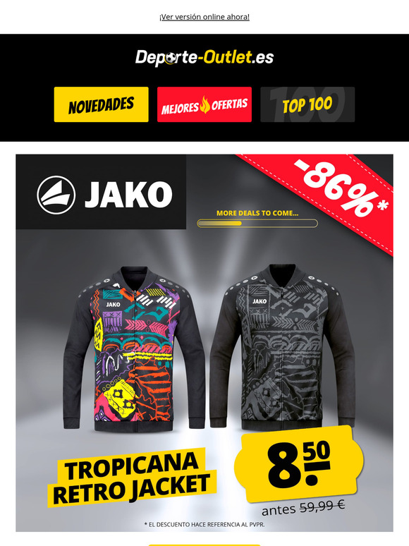 😱Chaqueta retro Jako ¡sólo 8,50 €! 😱