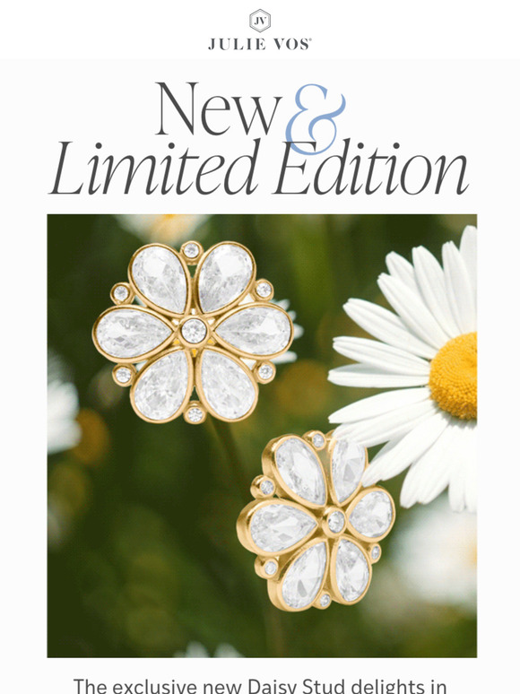 New & Limited Edition: the Daisy Stud 🌼