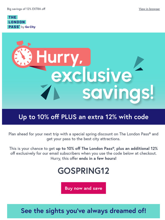 🌸 Last Chance – our blooming good deal ends tonight!