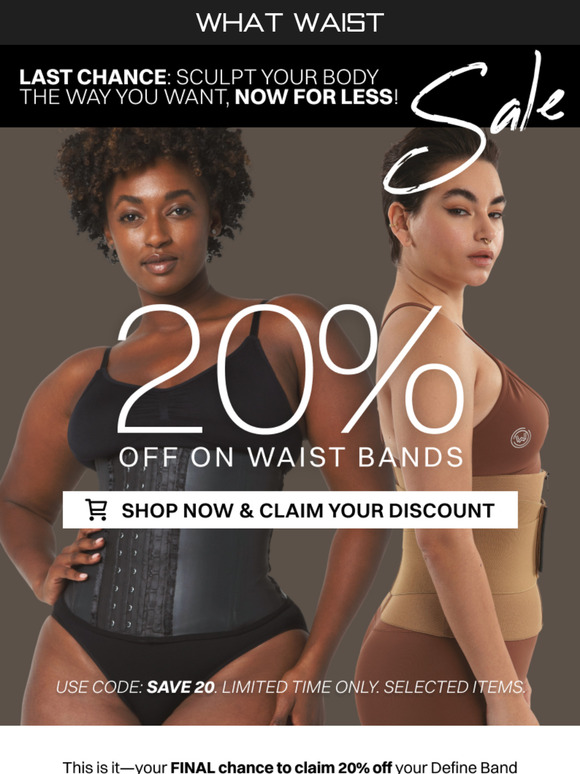 Last Chance to Feel Confident & Save 20%!