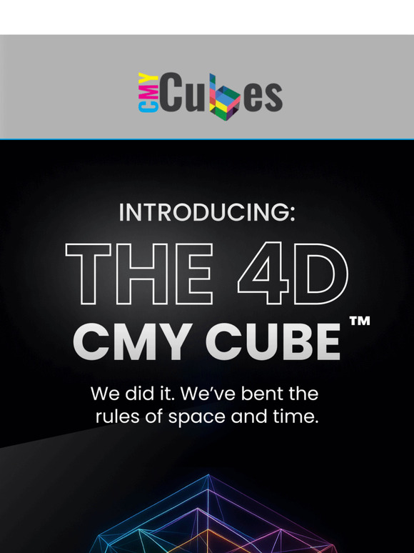 NEW: The 4D CMY Cube