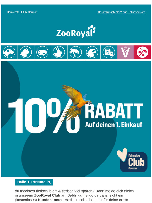 10% Rabatt gefällig? 😍