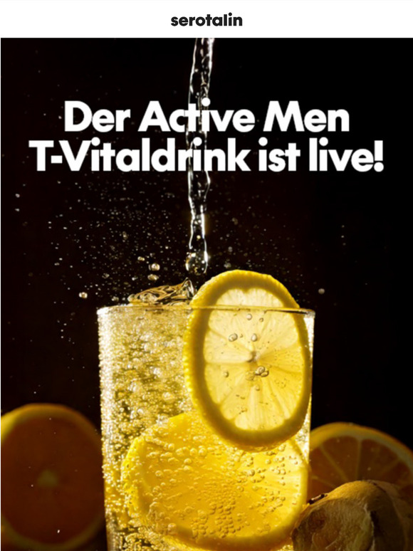 NEU: Active Men T-Vitaldrink¹  💪