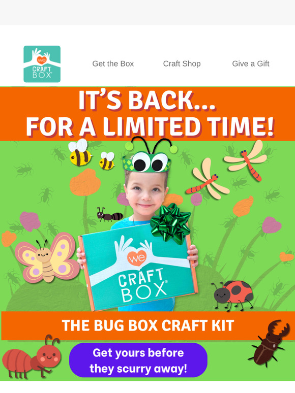 🐞 It’s Back for a Limited Time! The Ultimate Bug Box Adventure!