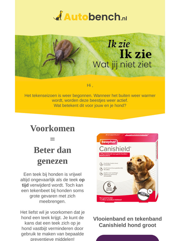Week van de Teek 🕷 🍃