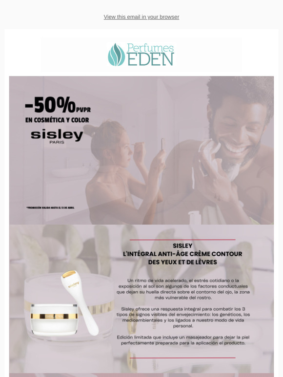 ¡50% de Descuento sobre PVPR en color y cosmética SISLEY!