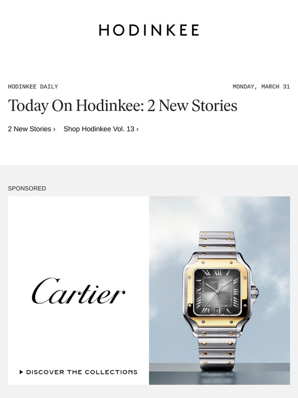 Hodinkee Daily | 03/31/2025