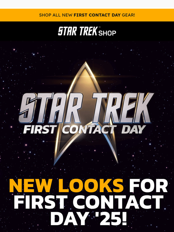 NEW First Contact Day Apparel & More 🛸 Shop Now!
