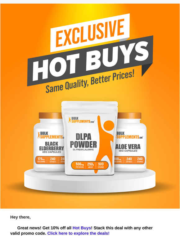 Unlock 10% Off Hot Buys Today! 🛒