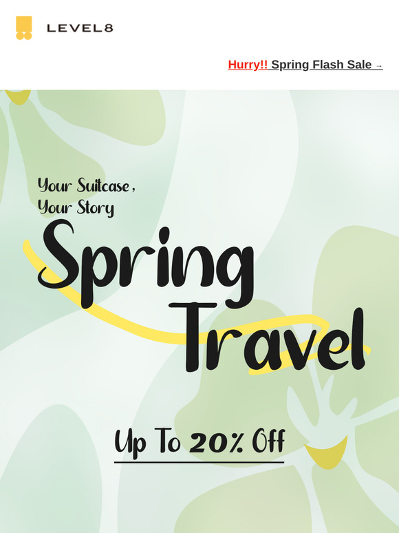 Last Call for Spring Flash Sale