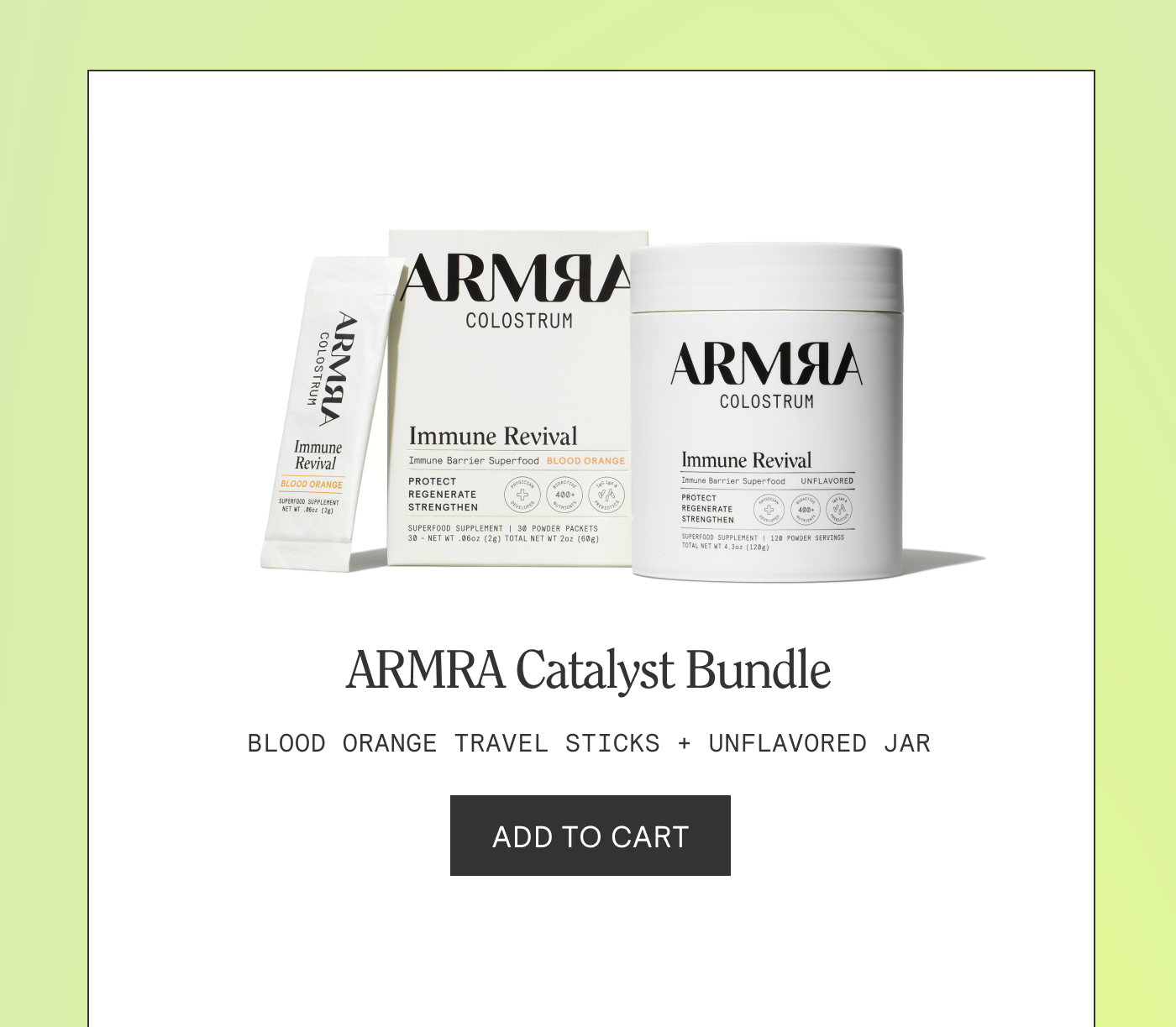 ARMRA Catalyst Bundle 