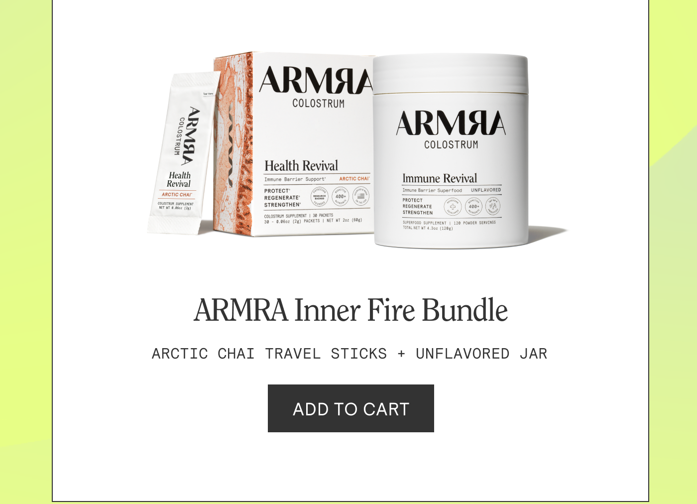 ARMRA Inner Fire Bundle 
