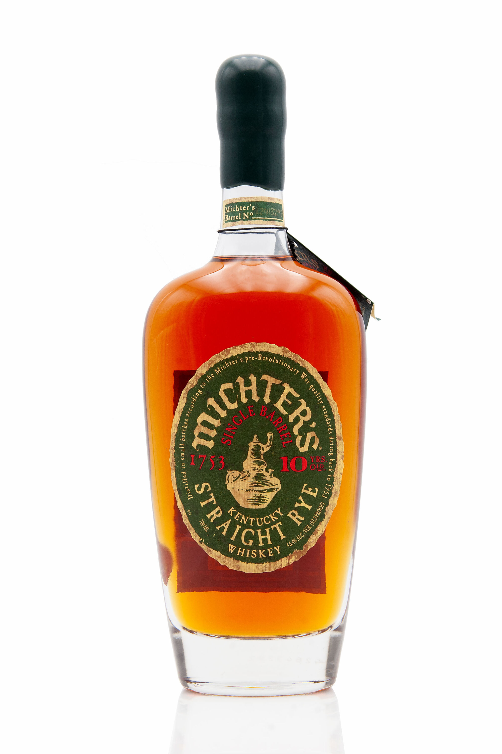 Michter's 10 Year Old Single Barrel Straight Rye Whiskey (L24B293)
