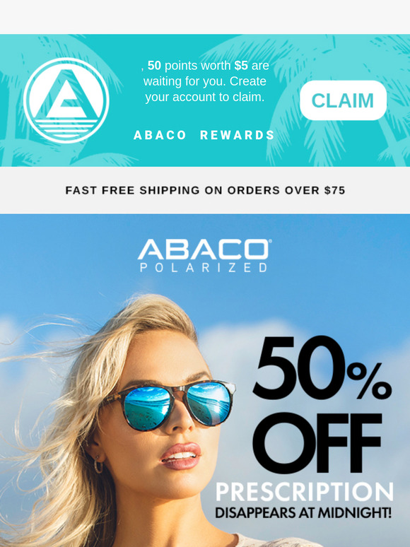 🚨 Last Chance! 50% Off Prescription Lenses Ends Tonight!
