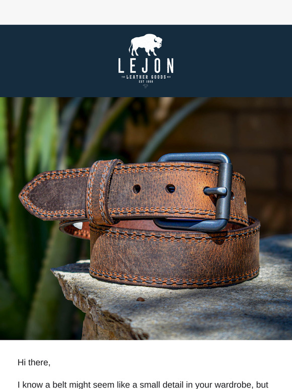 The real cost of cheap belts