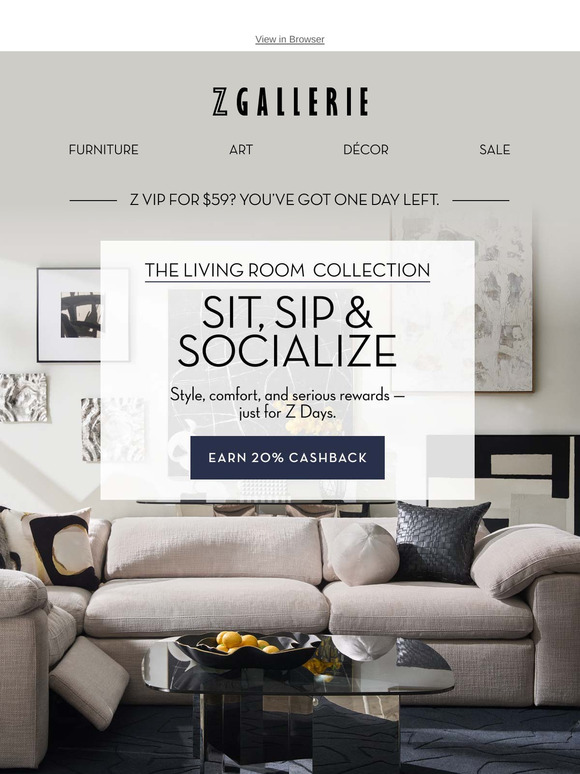 Your Living Room Deserves This. So Do You.