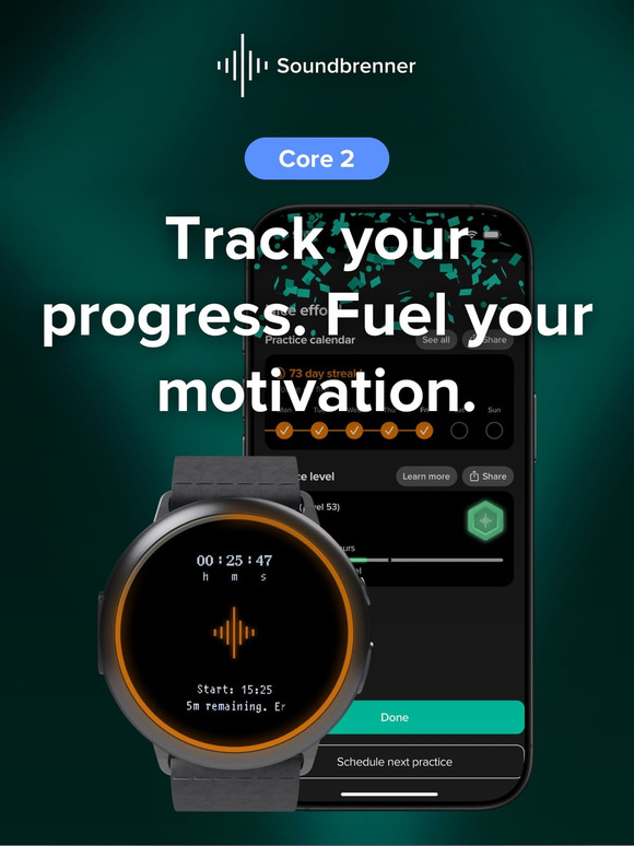 Reach your musical milestone