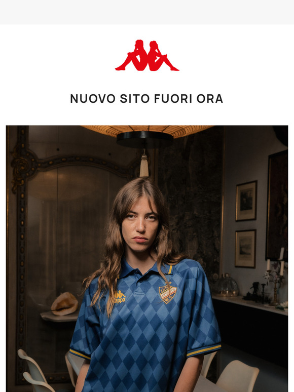 Un nuovo look per Kappa.com