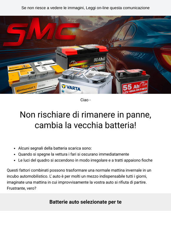 ⚡ Lunedì di Energia e primavera! Sconti fino al -32% sulle Batterie