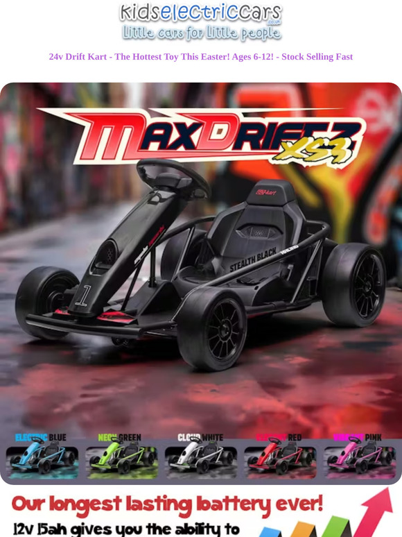 ⚡ Spruce Up Your Kids Car 🏎️ £6.95 + ⚡ Buy New Parts & See New Toys⚡