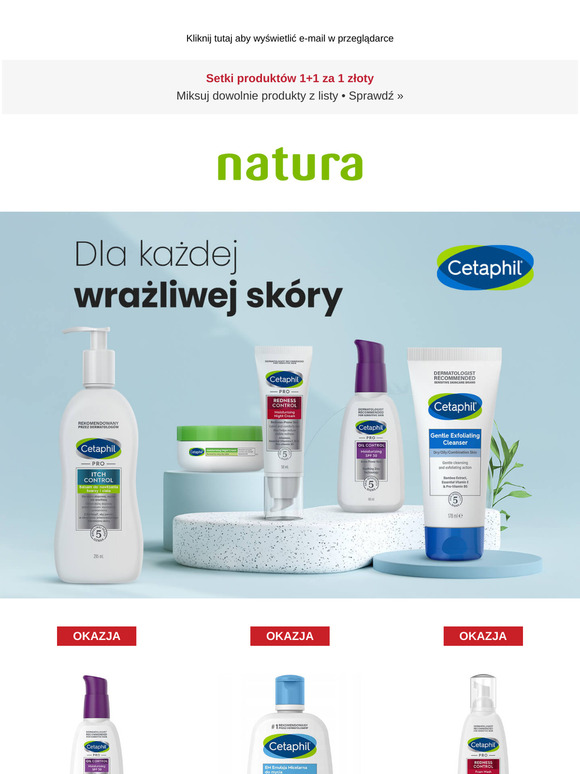 🌿 Cetaphil - dermokosmetyki dla wrażliwej skóry