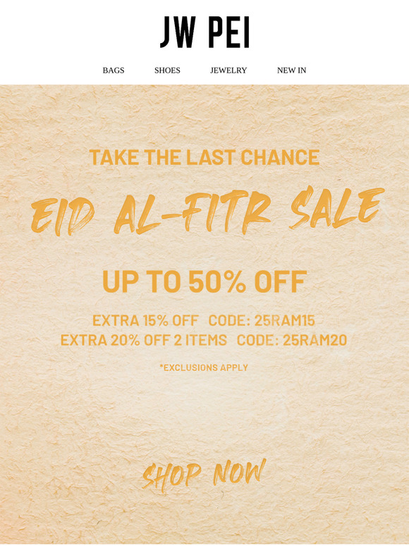 Happy Eid🎉Celebrate with Exclusive Offers