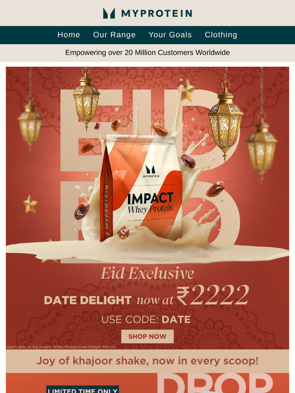 Eid Treat: Date Delight at ₹2222 🌙