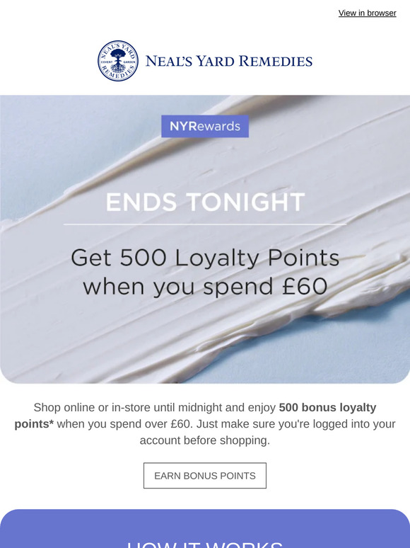 Last chance to claim your loyalty points