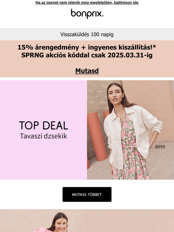 Légy divatos tavaszra 🌸