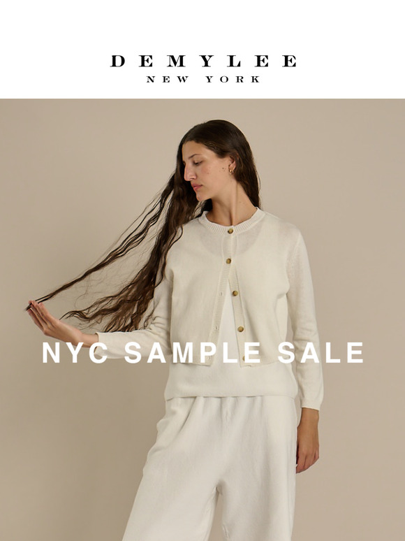 NYC Sample Sale Starts TODAY