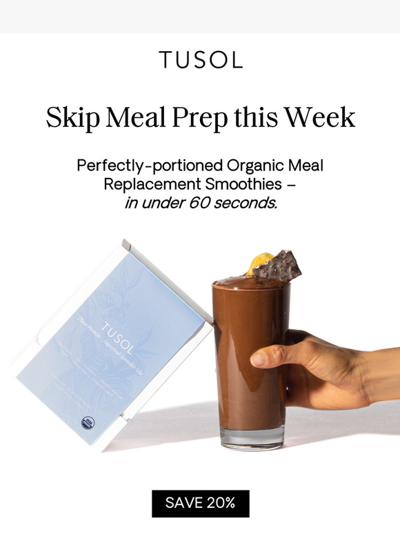 Skip Meal Prep this Week 🍑