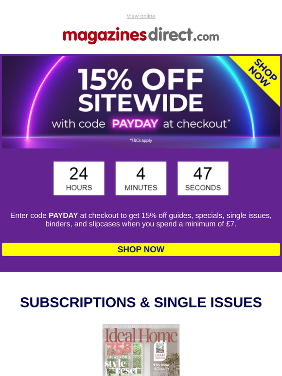 Pay Day Sale!