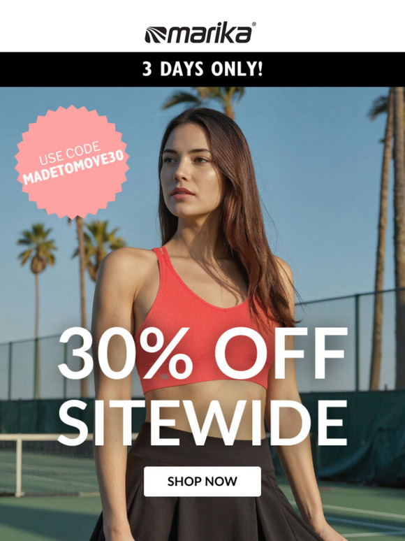 🚨 3 Days Only: 30% Off Sitewide!