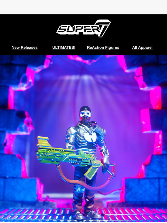 Now at Super7: Bobby Digital on Metallic Cardback