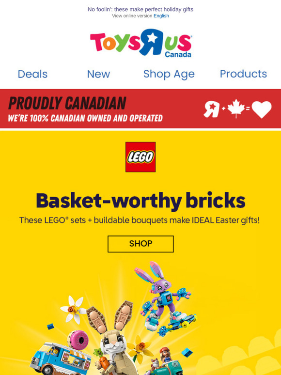Basket-worthy LEGO® sets for Easter!🌸🐰🌸