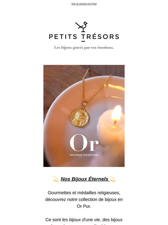 Nouvelle Collection: OR PUR, des bijoux éternels et personnalisables par gravure 💫