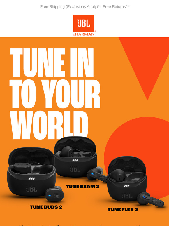 Tune In, Zone Out — The New JBL Tune Series Has Arrived