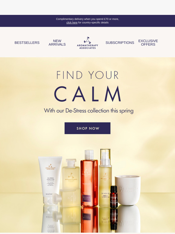 Find Your Calm this spring
