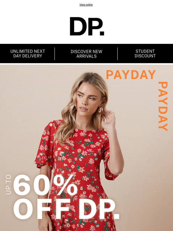 New Payday Savings | Up to 60% Off