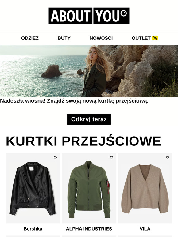 Kurtki na wiosnę