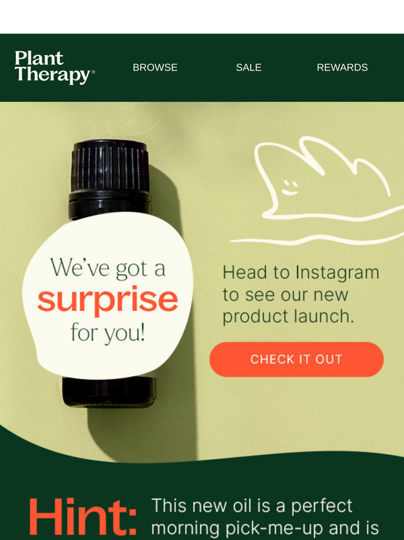 Surprise! A New Oil for Your Morning Routine