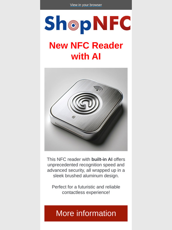🤖 NFC Reader with built-in AI