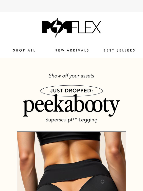 NEW! Peekabooty Legging 🍑