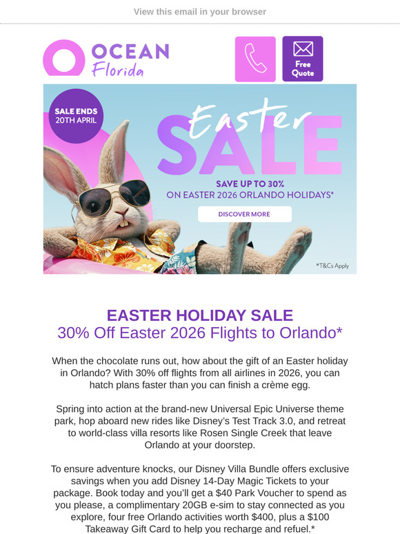 Easter Sale Now LIVE 🚨