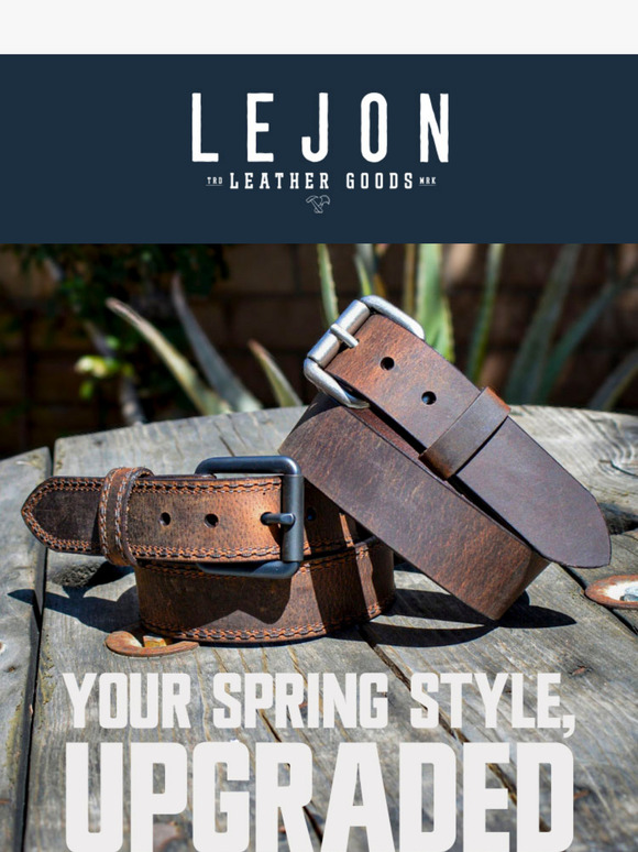 Elevate Your Spring Outfits with Lejon Leather
