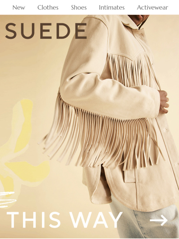 Trend Alert: 🤎 All. Suede. Everything. 🤎
