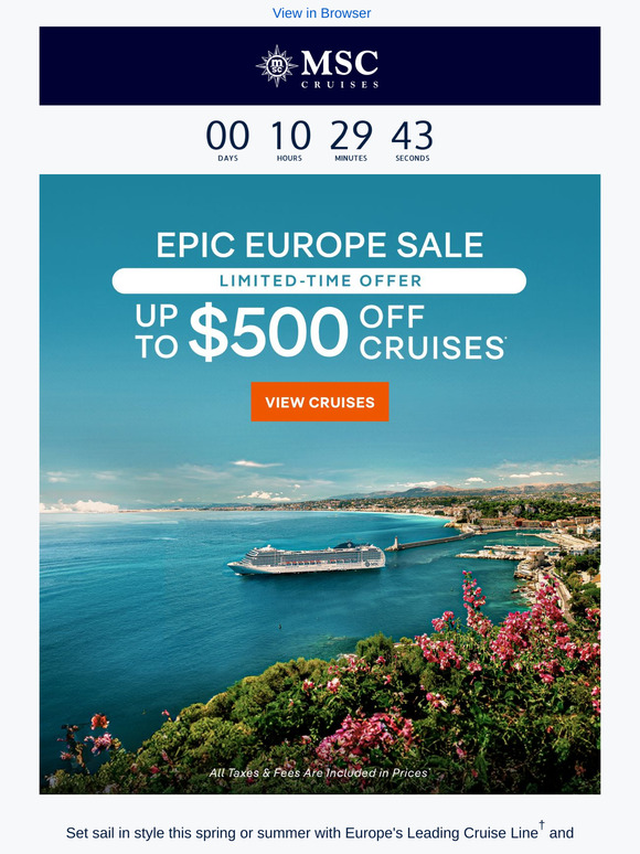 This Is It! Our Epic Europe Sale Ends Today