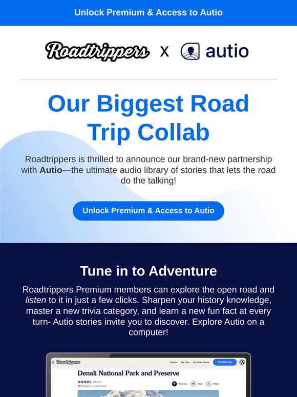 ✨ NEW - Introducing Autio, location-based audio stories to amplify your trip.